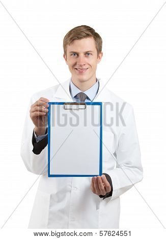 Doctor With A Clipboard