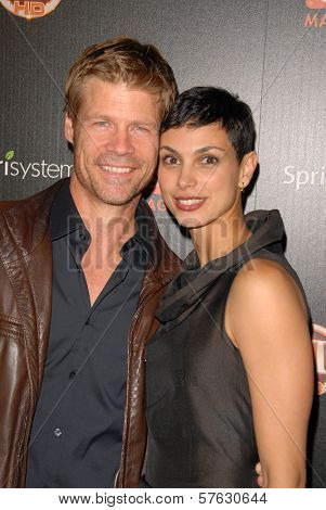 Joel Gretsch and Morena Baccarin at the TV GUIDE Magazine's Hot List Party, SLS Hotel, Los Angeles, CA. 11-10-09