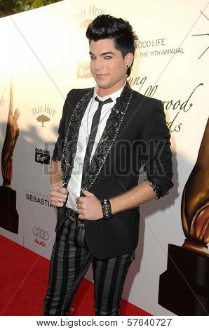 Adam Lambert at Hollywood Life's 11th Annual Young Hollywood Awards. The Eli and Edythe Broad Stage, Santa Monica, CA. 06-07-09