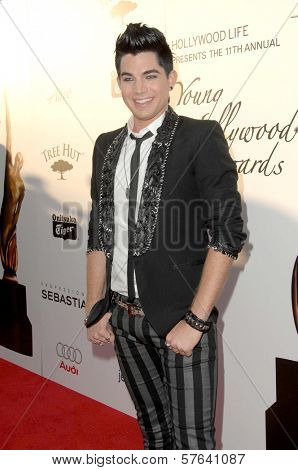 Adam Lambert at Hollywood Life's 11th Annual Young Hollywood Awards. The Eli and Edythe Broad Stage, Santa Monica, CA. 06-07-09