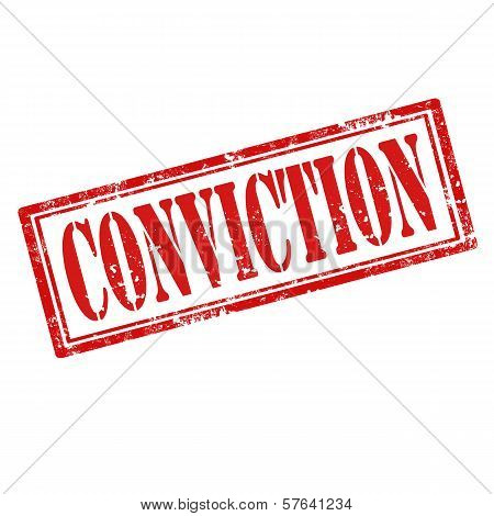 Conviction-stamp