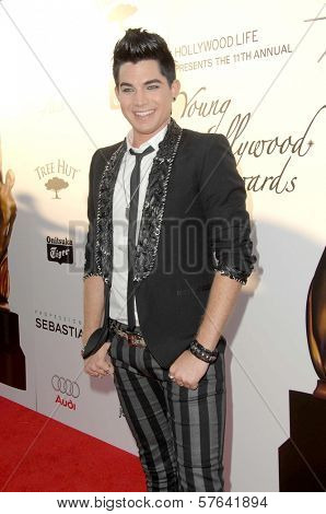Adam Lambert  at Hollywood Life's 11th Annual Young Hollywood Awards. The Eli and Edythe Broad Stage, Santa Monica, CA. 06-07-09