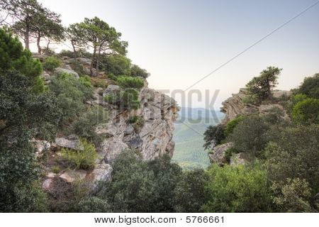 Paisaje montañoso Mediterráneo