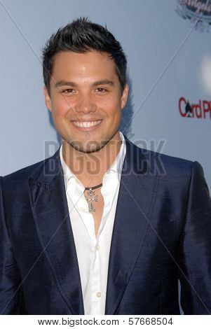 Michael Copon  at the Aces and Angels Celebrity Poker Party. Playboy Mansion, Beverly Hills, CA 07-11-09