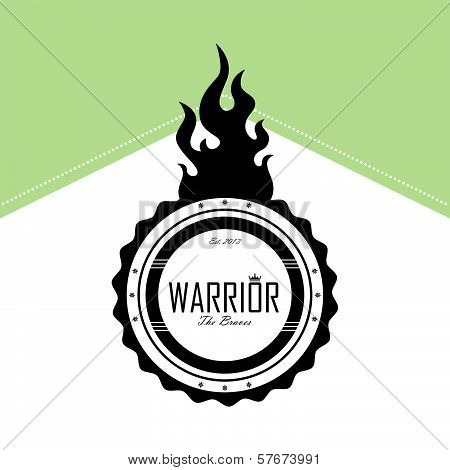 vintage sticker label
