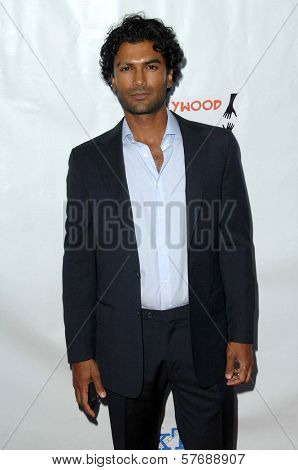Sendhil Ramamurthy  at the Hollyshorts Haiti Charity VIP Webisode Celebration. Kress, Hollywood, CA. 08-08-09
