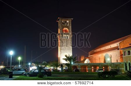 Rhodes Island Landmark, Mandraki Port, Greece.