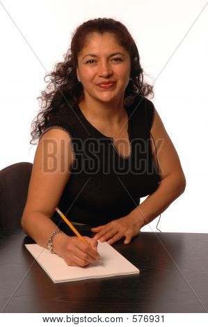 Žena v úřadu