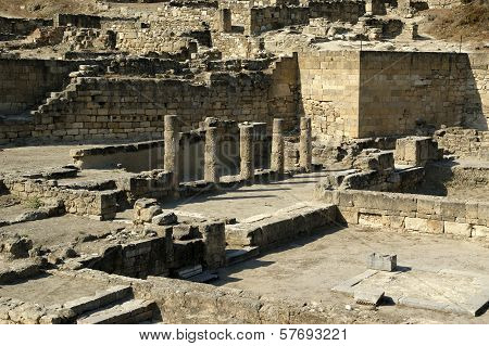 Ancient ruins of Kamiros, Rhodes - Greece