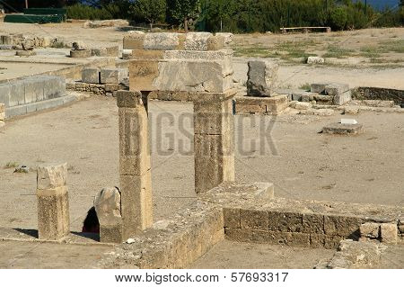 Ancient ruins of Kamiros, Rhodes - Greece