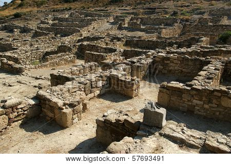 Ancient ruins of Kamiros, Rhodes - Greece
