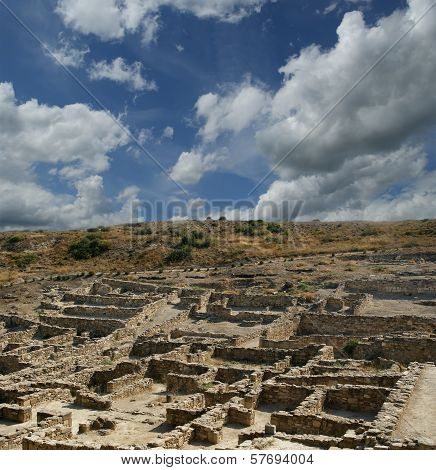 Ancient ruins of Kamiros, Rhodes - Greece