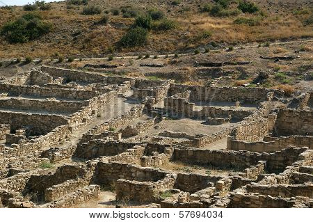 Ancient ruins of Kamiros, Rhodes - Greece