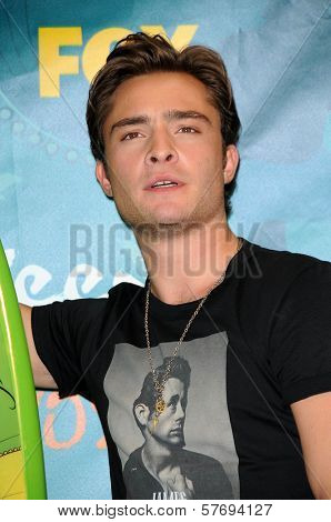 Ed Westwick  in the press room at Teen Choice Awards 2009. Gibson Amphitheatre, Universal City, CA. 08-09-09
