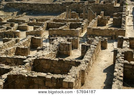 Ancient ruins of Kamiros, Rhodes - Greece