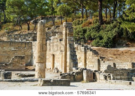 Ancient ruins of Kamiros, Rhodes - Greece