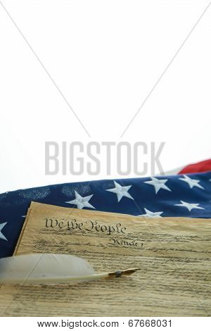 The American Flag and the Constitution