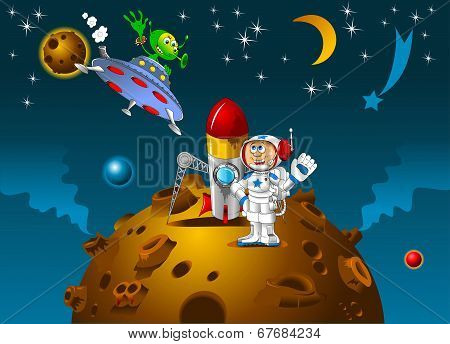 Contact With An Alien