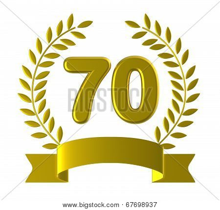 Anniversary Birthday Shows Celebrate Congratulations And 70Th