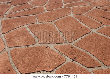Stencilled podjazd tekstura