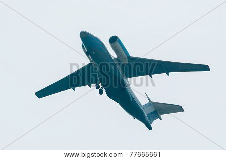 Flying AN-74 of Utair company