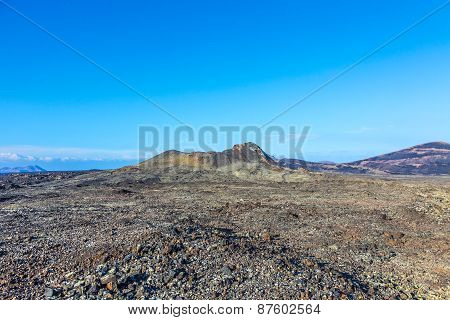 Volcano Montana Colorada In Lanzarote, Tinajo