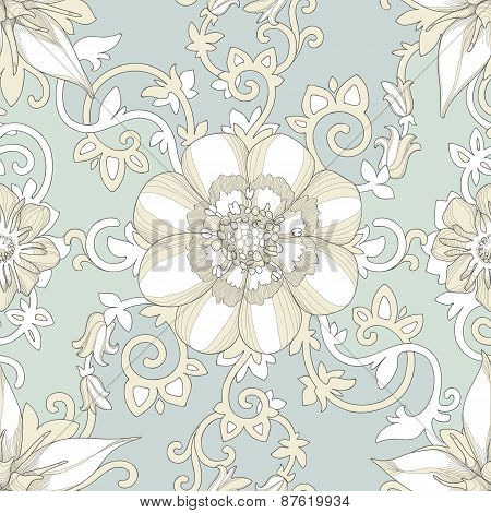 Floral seamless pattern
