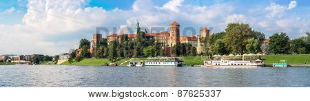 Wawel Castle In Kracow