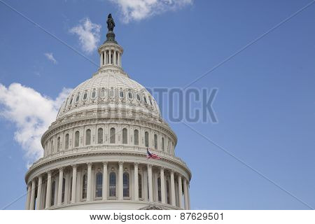 U.s. Capitol In Washington D.c.