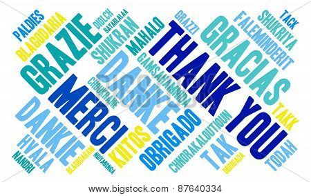 Thank You Word Cloud