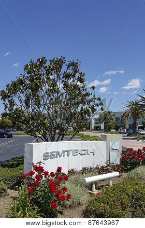Headquarter Office of Semtech, CA