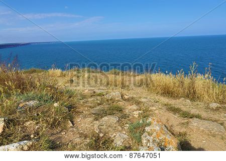 Bulgaria, Black Sea. Coastal Landscape. Kaliakra Headland