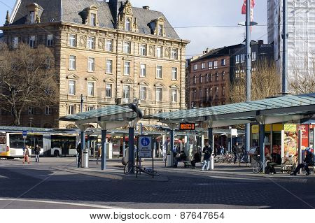 Bus stop Mainz