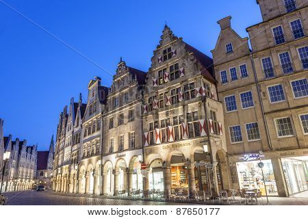 The Old Town Of Munster, Germany