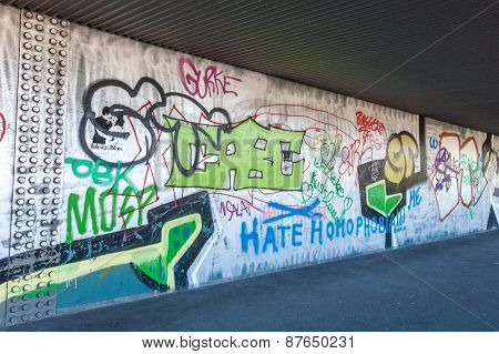 Graffiti Under The Bridge