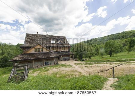 House in mountains