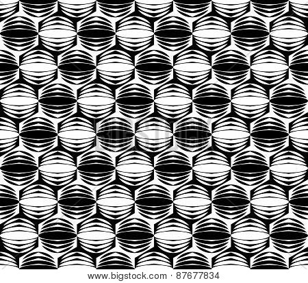 Design Seamless Monochrome Diagonal Pattern
