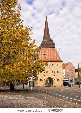 Historical Building In Rostock