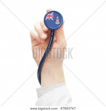 Stethoscope With National Flag Series - Cayman Islands