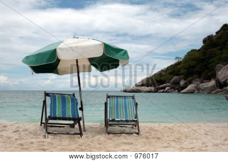 Traum Strand auf Koh Nang Yuan
