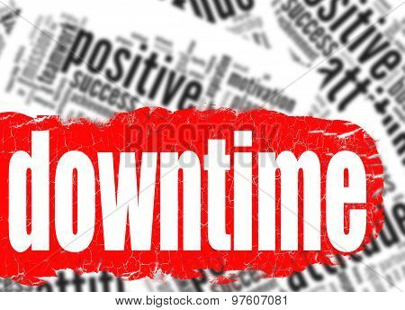 Word Cloud Downtime