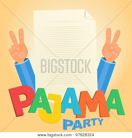 Pajama Party Concept
