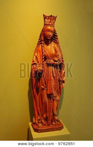 Puinen patsas prinsessa Kurpfalzisches museo, Heidelberg