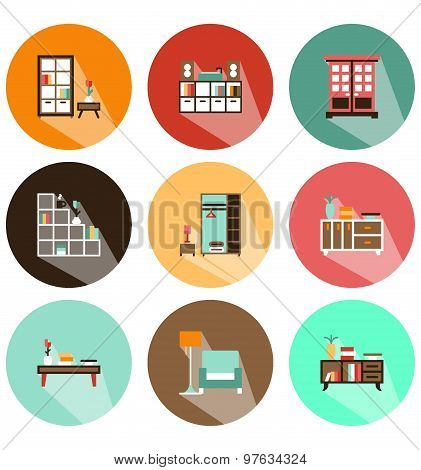 icons shadow cabinets