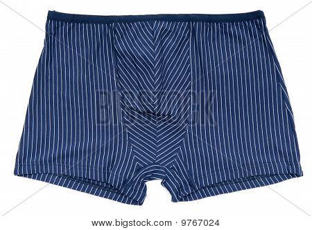 블루 스트라이프 남성 Undershorts