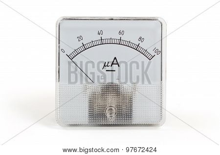 Old Meter Isolated