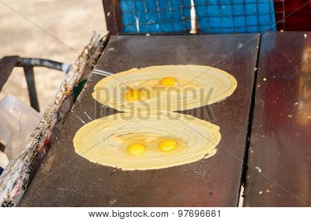 How To Made Kanom Tokyo Dessert In Thailand.