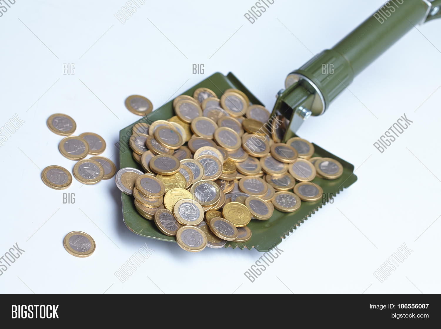 Shovel Money Image & Photo (Free Trial) Bigstock