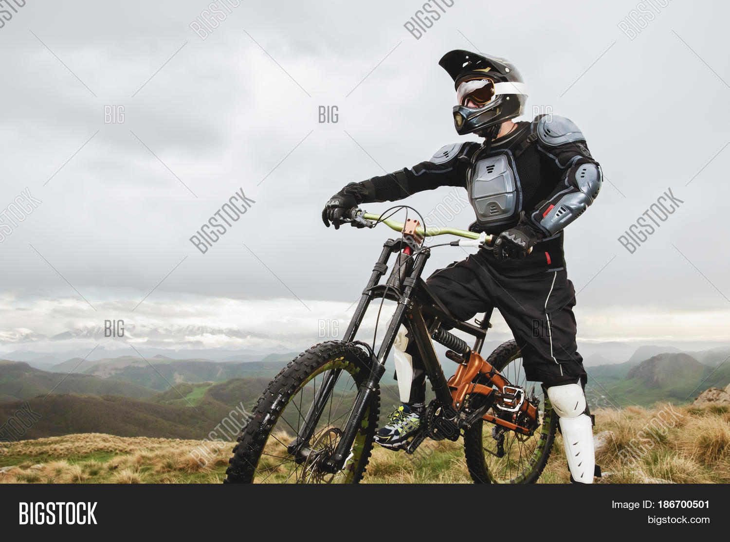 Rider Full Protective Image & Photo (Free Trial) | Bigstock