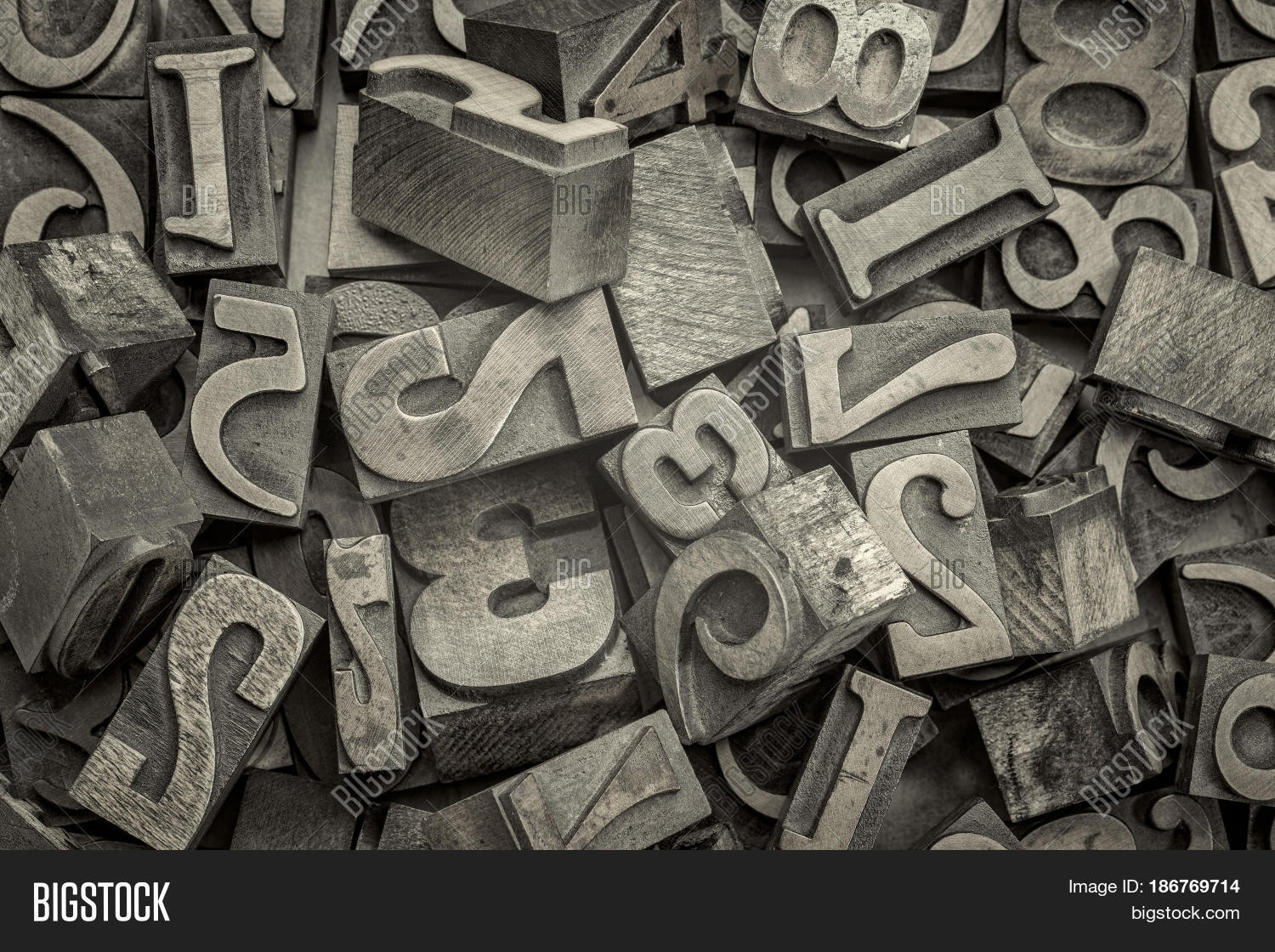 Numbers Abstract - Image & Photo (Free Trial) | Bigstock